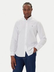 Calvin Klein Jeans Koszula Oxford Classic LV140EM125 Biały Regular Fit. Białe koszule Calvin Klein Jeans, m, bez wzorów, z bawełny, bez kołnierzyka, bez ramiączek. Za 289.99 zł.