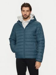 4F Kurtka zimowa 4FWAW24TDJAM484 Niebieski Regular Fit. Niebieskie kurtki 4F, na zimę, l, bez wzorów, z syntetyku, bez kaptura. Za 179.99 zł.
