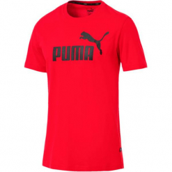 Puma Ess Logo Tee Red M. T-shirty sportowe marki Puma. W wyprzedaży za 69.00 zł.