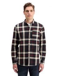 Scotch & Soda Koszula w kolorze czarno-kremowym rozmiar: S. Czarne koszule Scotch & Soda, s, bez wzorów, z bawełny, bez kołnierzyka, bez ramiączek. Za 136.45 zł.