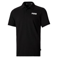 Puma Koszulka Polo Ess Pique 84722601. Czarne koszulki polo Puma, m, bez wzorów, bez kołnierzyka, bez ramiączek. Za 95.99 zł.