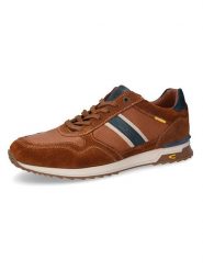 Camel Active Skórzane sneakersy w kolorze jasnobrązowo-granatowym rozmiar: 43. Brązowe buty sportowe casual Camel Active, bez wzorów, z materiału, bez zapięcia. Za 259.13 zł.