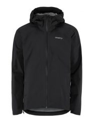 Craft Kurtka Everyday Hydro M – Wodoodporna i wiatroszczelna – Black. Czarne kurtki Craft, m, bez wzorów, z tkaniny, bez kaptura. Za 533.50 zł.