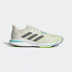 Buty do chodzenia męskie adidas SUPERNOVA +M. Szare buty do biegania Adidas, bez wzorów, bez zapięcia, do biegania. Za 427.99 zł.