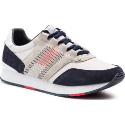 Sneakersy TOMMY HILFIGER - Corporate Material Mix Runner FM0FM02056 Diamond Grey 001. Buty sportowe casual marki Tommy Hilfiger. Za 399.00 zł.