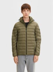 Tom Tailor Denim Kurtka przejściowa 1031780 Zielony Regular Fit. Zielone kurtki TOM TAILOR DENIM, m, bez wzorów, z denimu, bez kaptura. Za 199.99 zł.
