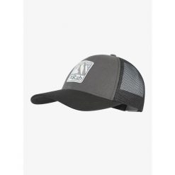 Czapka z daszkiem Rab Dihedral Badge Cap - graphene/beluga. Szare czapki z daszkiem RAB, bez wzorów. Za 126.53 zł.