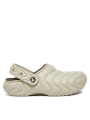 Crocs Klapki Classic Lined Overpuff Clog 210059 Beżowy. Brązowe klapki Crocs, z tworzywa sztucznego. Za 189.99 zł.