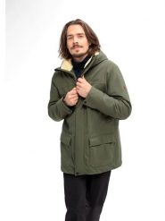 Maier Sports Zimowa kurtka funkcyjna "Senne" w kolorze khaki rozmiar: 50. Brązowe kurtki outdoor i hardshell Maier Sports, na zimę, bez wzorów, bez kaptura. Za 485.45 zł.