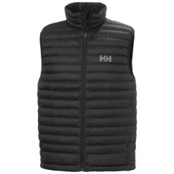 Kurtka puchowa bez rękawów Helly Hansen Sirdal. Czarne kurtki Helly Hansen, xl, bez wzorów, z materiału, bez kaptura. Za 508.00 zł.