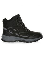 Regatta Botki turystyczne "Vendeavour" w kolorze czarnym rozmiar: 41. Czarne buty trekkingowe Regatta, bez wzorów, z materiału, bez zapięcia. Za 218.45 zł.