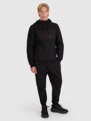 4F Spodnie dresowe joggery męskie - czarne 3XL. Czarne joggery i bojówki 4F, na co dzień, m, bez wzorów, z bawełny, sportowe. Za 179.99 zł.