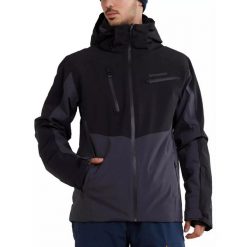 Kurtka narciarska męska Telluride Jacket. Czerwone kurtki narciarskie i snowboardowe Fundango, m, bez wzorów, z dresówki, narciarskie. Za 709.90 zł.