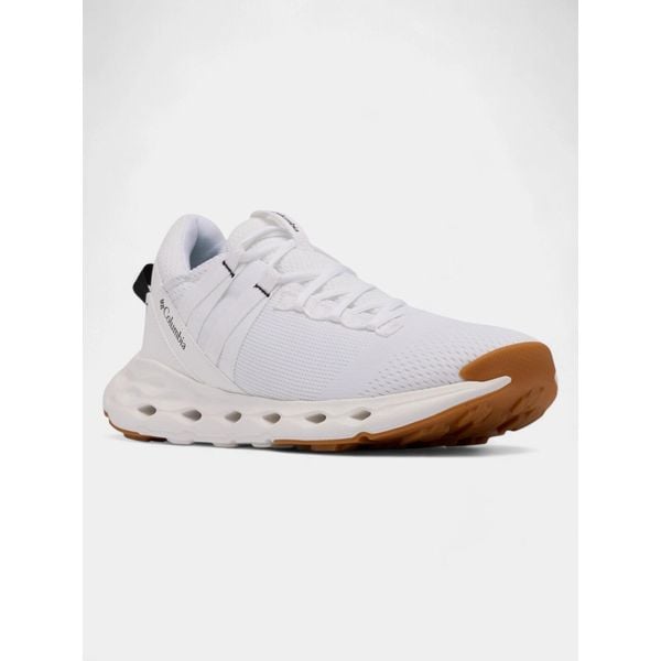 Niskie buty męskie Columbia Terrastride Aro. Białe buty trekkingowe Columbia, bez wzorów, bez zapięcia. W wyprzedaży za 364.65 zł.