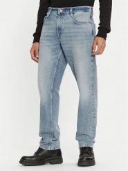 Mustang Jeansy Denver 1015522 Niebieski Straight Fit. Niebieskie jeansy Mustang, m. Za 219.99 zł.