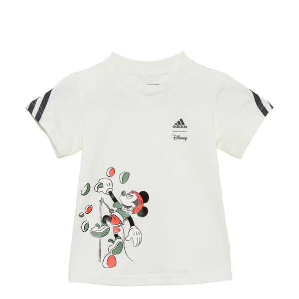 Koszulka adidas Disney Mickey Mouse. Białe t-shirty sportowe Adidas, bez wzorów, bez ramiączek, na jogę i pilates. W wyprzedaży za 87.10 zł.