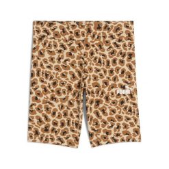 Młodzieżowe krótkie legginsy Essentials Animal PUMA Light Sand Beige. Brązowa legginsy długie sportowe Puma, m, bez wzorów, z podwyższonym stanem, na jogę i pilates. W wyprzedaży za 109.40 zł.