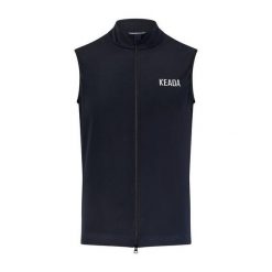 Męski Gilet Kolarski – Czarny. Czarne odzież kompresyjna KEADA SPORTS, l, z aplikacjami, rowerowe. Za 332.00 zł.
