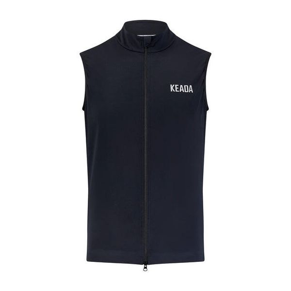 Męski Gilet Kolarski – Czarny. Czarne odzież kompresyjna KEADA SPORTS, l, z aplikacjami, rowerowe. Za 332.00 zł.