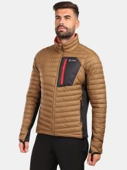 Kilpi Kurtka pikowana "Actis" w kolorze jasnobrązowym rozmiar: M. Brązowe kurtki Kilpi, m, bez wzorów, z materiału. Za 361.13 zł.