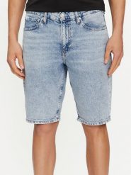 Calvin Klein Jeans Szorty jeansowe J30J324873 Niebieski Regular Fit. Niebieskie szorty Calvin Klein Jeans, m, bez wzorów, z bawełny. Za 209.99 zł.