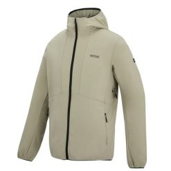 Męska wodoodporna kurtka typu softshell z kapturem Tredmoor. Brązowe kurtki Regatta, m, bez wzorów, z materiału, z kapturem. Za 239.99 zł.