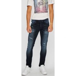 Jack & Jones - Jeansy Glenn. Niebieskie jeansy Jack & Jones. W wyprzedaży za 129.90 zł.
