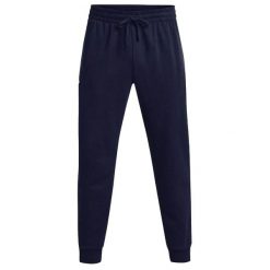 Spodnie Do Joggingu Męskie Polar Rival. Niebieskie bluzy z polaru Under Armour, m, bez wzorów, z dresówki, bez kaptura. Za 359.99 zł.