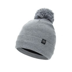 Czapka męska Pitbull zimowa Bubble Small Logo II. Szare czapki zimowe PITBULL, bez wzorów. Za 59.00 zł.