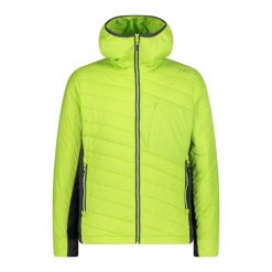 Kurtka hybrydowa męska CMP 32Z2947. Żółte kurtki narciarskie i snowboardowe CMP, m, bez wzorów, narciarskie. Za 319.99 zł.