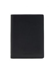 Calvin Klein Portfel męski Ck Premium Bifold 7Cc W/Coin K50K512854 Czarny. Czarne portfele CALVIN KLEIN, bez wzorów, ze skóry. Za 239.99 zł.