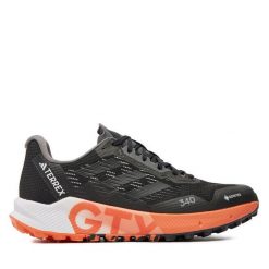 Buty do biegania adidas. Czarne buty do biegania Adidas, bez wzorów, z gore-texu, bez zapięcia, do biegania, adidas terrex, gore-tex. Za 519.99 zł.