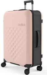 Walizka Flex 360 100 l różowa. Czerwone walizki ROLLINK, bez wzorów. Za 1,299.00 zł.
