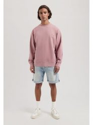 DSTREZZED Bluza w kolorze szaroróżowym rozmiar: L. Różowe bluzy Dstrezzed, l, bez wzorów, z bawełny, bez kaptura. Za 181.33 zł.