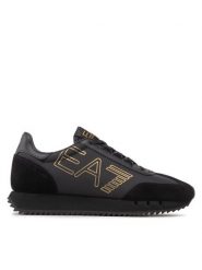 EA7 Emporio Armani Sneakersy X8X101 XK257 M701 Czarny. Czarne buty sportowe casual EA7 Emporio Armani, bez wzorów, z materiału, bez zapięcia. Za 659.99 zł.
