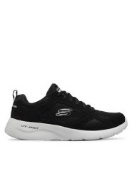 Skechers Sneakersy Dynamight 2.0 58363/BLK Czarny. Czarne buty sportowe casual Skechers, bez wzorów, z materiału, bez zapięcia. Za 149.99 zł.