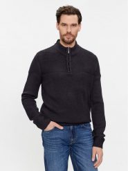 Brave Soul Sweter MK-230DITTON Czarny Regular Fit. Czarne swetry rozpinane Brave Soul, m, bez wzorów, z wiskozy, bez kołnierzyka, bez ramiączek. Za 119.99 zł.