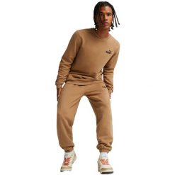 Dres męskie Puma Feel Good. Brązowe komplety dresowe Puma, m, bez wzorów, z bawełny, bez ramiączek. Za 490.00 zł.