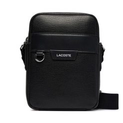 Saszetka Lacoste. Czarne saszetki i nerki LACOSTE, bez wzorów. Za 709.99 zł.