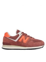 New Balance Sneakersy U5747FE Bordowy. Czerwone buty sportowe casual New Balance, bez wzorów, ze skóry, bez zapięcia. Za 499.99 zł.