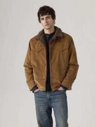 Levi's Kurtka koszulowa w kolorze jasnobrązowym rozmiar: L. Brązowe kurtki Levi's®, l, bez wzorów, bez kaptura. Za 281.95 zł.