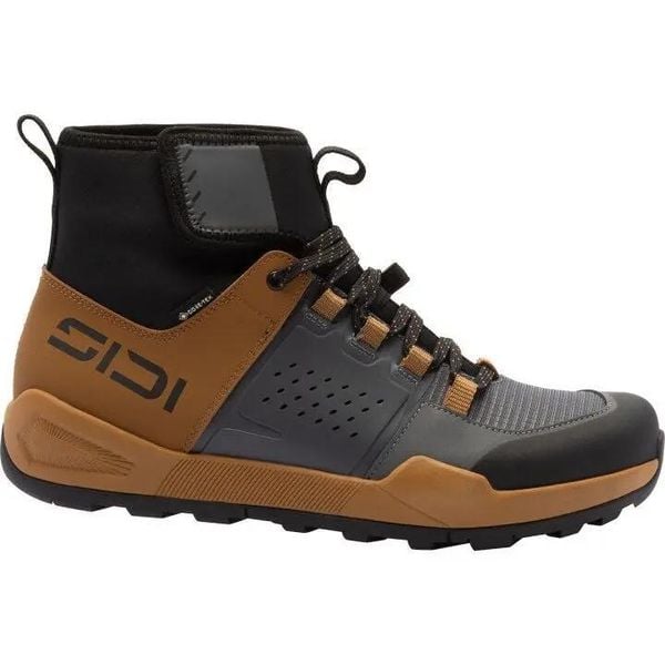 Buty ATOMUS MID GTX (zimowe) - Harvest brown/grey. Szare buty turystyczne SIDI, na jesień, bez wzorów, z gore-texu, bez zapięcia, rowerowe, gore-tex. Za 1,039.60 zł.