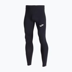 Legginsy do biegania męskie Joma Record. Czarne legginsy długie sportowe Joma, m, bez wzorów, z elastanu, do biegania. Za 119.99 zł.