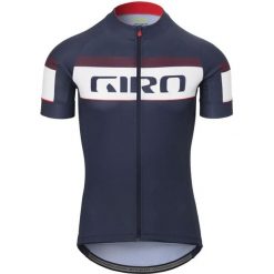 Jersey Giro Chrono Sport. Niebieskie t-shirty sportowe GIRO, bez wzorów, z jersey, bez ramiączek, rowerowe. W wyprzedaży za 245.85 zł.