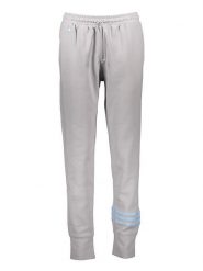 Adidas Spodnie dresowe w kolorze szarym rozmiar: M. Szare spodnie treningowe długie Adidas, m, bez wzorów, z dresówki. Za 122.96 zł.