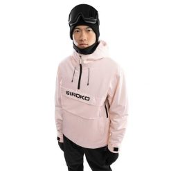 Kurtka snowboardowa męska W6 Flims. Czerwone kurtki SIROKO, m, bez wzorów, bez kaptura. W wyprzedaży za 467.00 zł.