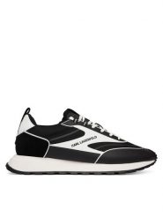 KARL LAGERFELD Sneakersy Kairo KL51129A Czarny. Czarne buty sportowe casual KARL LAGERFELD, bez wzorów, ze skóry, bez zapięcia. Za 879.99 zł.