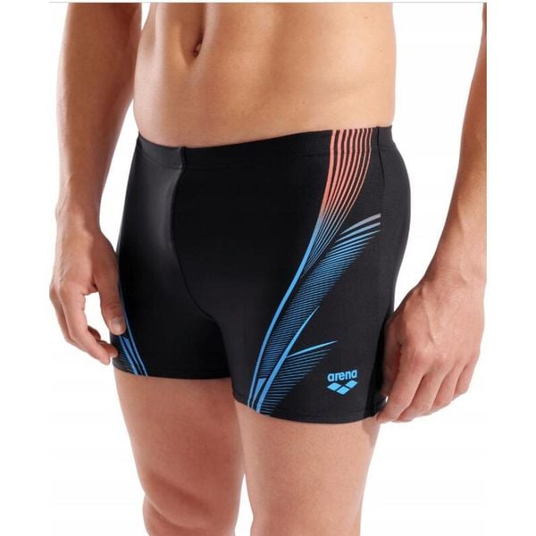 Bokserki do pływania Arena Blast. Czarne odzież kąpielowa Arena, m, bez wzorów, sportowe. Za 179.99 zł.