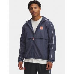 Kurtka do biegania męska Under Armour UA Run 96. Szare kurtki Under Armour, l, bez wzorów, bez kaptura, do biegania. Za 579.00 zł.