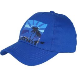 Czapka z daszkiem dla dorosłych Regatta Cuyler III. Niebieskie czapki z daszkiem Regatta, bez wzorów, z bawełny. W wyprzedaży za 46.00 zł.